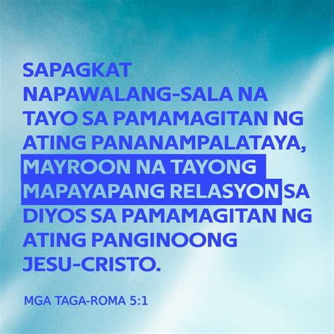 romans 5 mbbtag|MGA TAGA ROMA 5 .